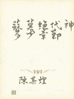 苏莫绝代神主共多少章节