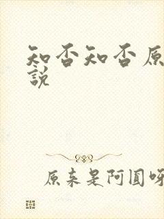 知否知否原著小说封面