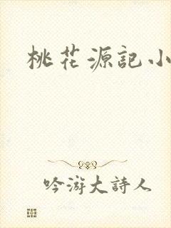 桃花源记小说封面