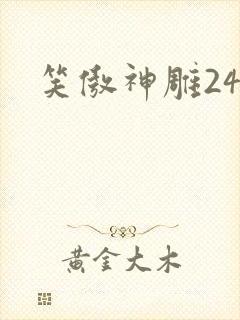 笑傲神雕24