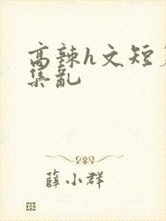 高辣h文短篇合集乱封面