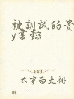 被训诫的贵妃by书懿