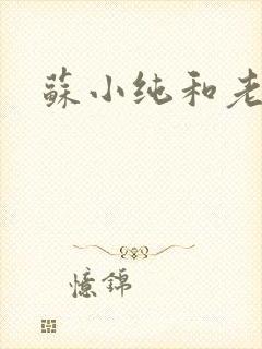 苏小纯和老苏