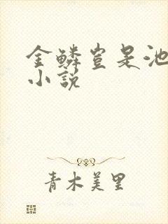 金鳞岂是池中物小说封面