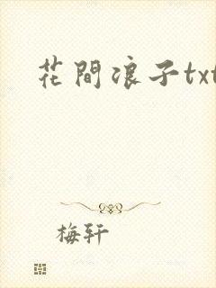 花间浪子txt封面