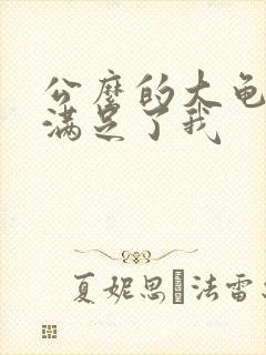 公么的大龟强大满足了我封面