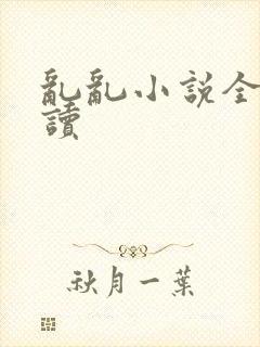 乱乱小说全文阅读封面