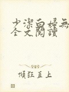 少洁白妇无删减全文阅读