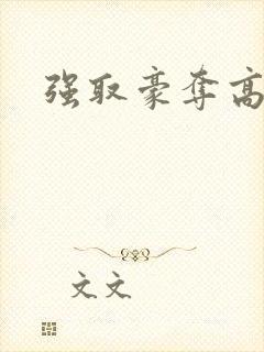 强取豪夺高干文
