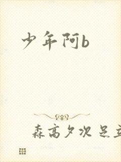 少年阿b