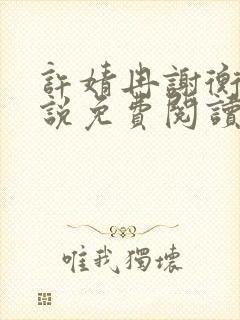 许婧冉谢衡远小说免费阅读最新章节