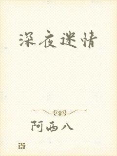 深夜迷情封面