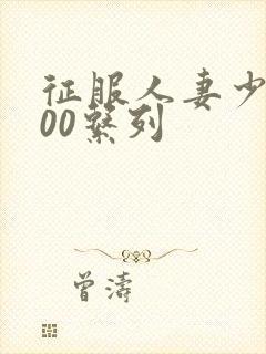 征服人妻少妇500系列封面