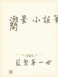 潮晕 小说笔趣阁