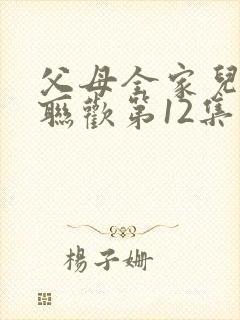 父母全家儿女大联欢第12集