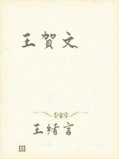 王贺文