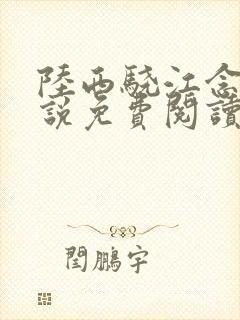 陆西骁江念知小说免费阅读最新章节