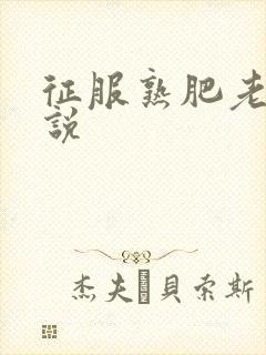 征服熟肥老妇小说