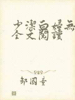 少洁白妇无删减全文阅读封面