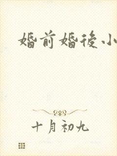 婚前婚后小说