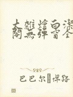 大杂烩白洁笔趣阁无弹窗全本