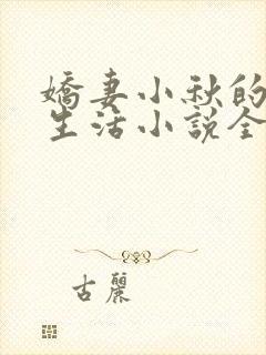 娇妻小秋的幸福生活小说全文阅读