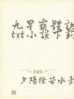 九星霸体诀龙尘txt小说下载
