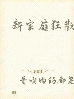 新家庭狂欢小说