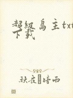超级岛主txt下载