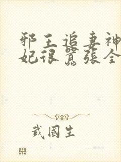 邪王追妻神医狂妃很嚣张全文免费