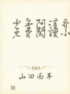 少年阿滨哥全文免费阅读小说封面