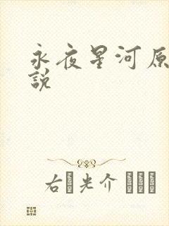 永夜星河原著小说