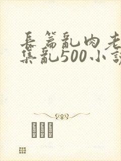 长篇乱肉老师合集乱500小说封面