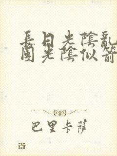 长日光阴乱作一团光阴似箭免费阅读