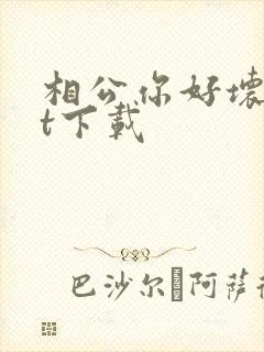 相公你好坏txt下载