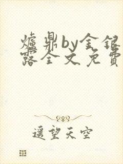 炉鼎by金银花露全文免费阅读笔趣阁