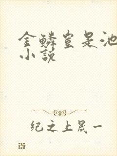 金鳞岂是池中物小说封面