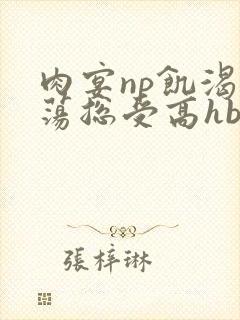 肉宴np饥渴放荡总受高hbl