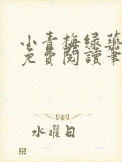 小青梅绿药全文免费阅读笔趣阁