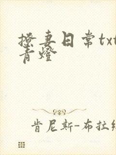 撩妻日常txt青灯