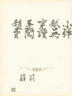 赵平穿越小说免费阅读无弹窗