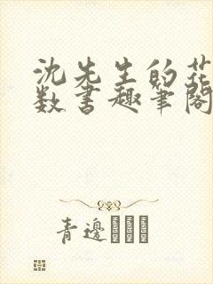 沈先生的花式调数书趣笔阁