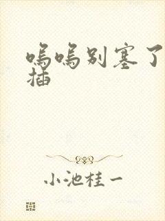 呜呜别塞了啊抽插