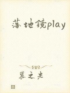 落地镜play