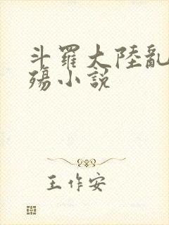 斗罗大陆乱世浮殇小说封面