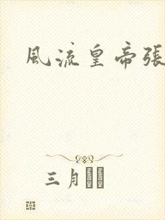 风流皇帝张无忌