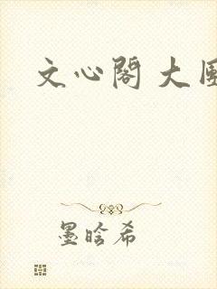 文心阁 大团结封面