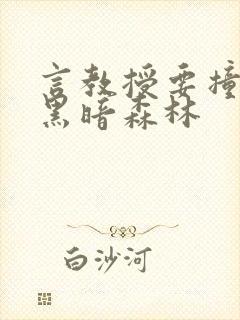 言教授要撞坏了黑暗森林