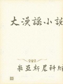 大漠谣小说封面