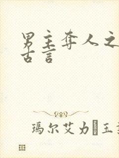 男主夺人之妻的古言封面